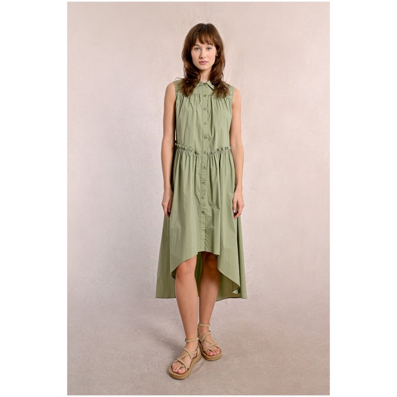 MOLLY BRACKEN Asymmetrical shirt dress